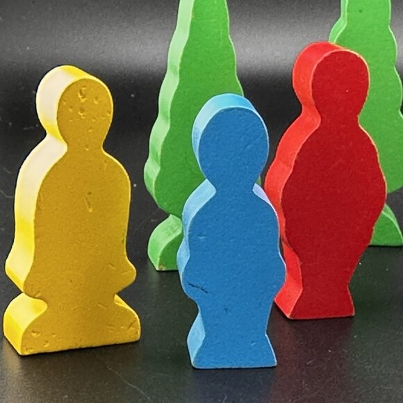 Thomas Train Tank Engine Wooden Signs Buildings People Animals Trees Lot of 18 - Picture 9 of 16